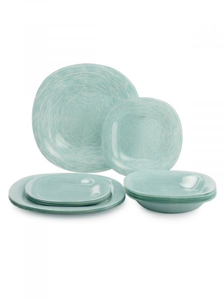 Набор столовый НЕО КАРИНА БРАШМАНИЯ ТЮРКУАЗ 12пр LUMINARC