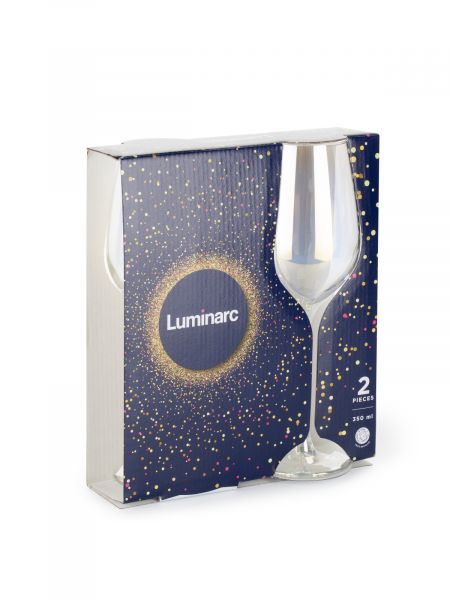 Набор бокалов для вина СЕЛЕСТ ЗОЛОТИСТЫЙ ХАМЕЛЕОН 2шт 350мл LUMINARC