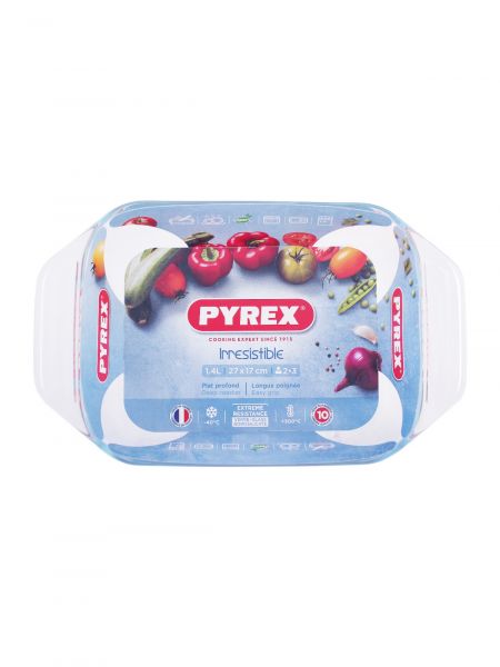 Блюдо для запекания и выпечки IRRESISTIBLE 27х17см прямоугольное PYREX