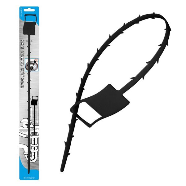 Трос для чистки труб 51см МУЛЬТИДОМ