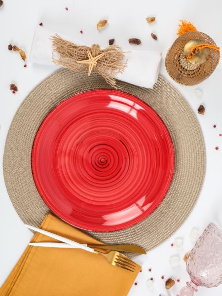 Тарелка обеденная SCARLET 26см DOMENIK