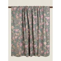 Плед Frati SOFT BAMBOO ENGLISH MORRIS GREEN, зеленый, 150х200, бамбук 40% полиэстер 60%, 720г