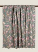 Плед Frati SOFT BAMBOO ENGLISH MORRIS GREEN, зеленый, 150х200, бамбук 40% полиэстер 60%, 720г