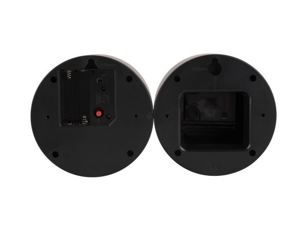 Часы настенные DUO CUCKOO с кукушкой 26х13х7.2 см сталь, батарейки 3x AA (не входит) Present Time
