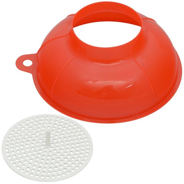 Воронка для банок 15x6.5x7см с ситечком