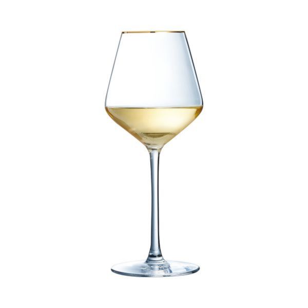 Набор бокалов для вина ULTIME BORD OR 4шт 380мл CRISTAL D'ARQUES