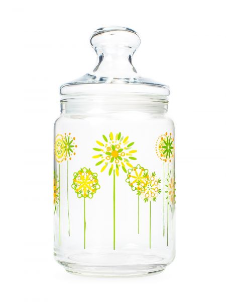 Набор банок КОТТОН ФЛАУЭР 3шт (0.5л + 0.75л + 1л) LUMINARC