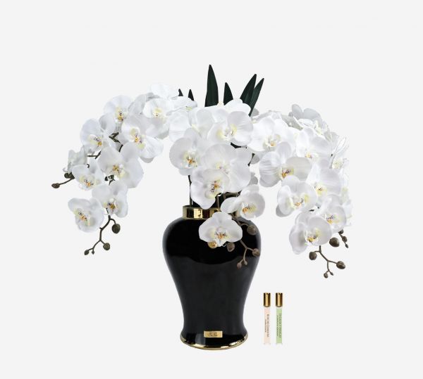 Букет орхидей Cote Noire Imperial ORCHID, белый, 2 спрея по 10 мл
