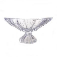 Ладья на ножке 36.5 см 'Плантика' Aurum Crystal
