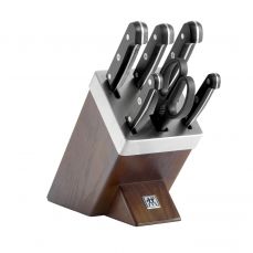 Набор ножей 7 предметов в подставке с заточкой ZWILLING Gourmet