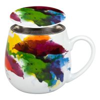 Набор для чая 400мл на 1перс.3пред.'On Colour - Flow'