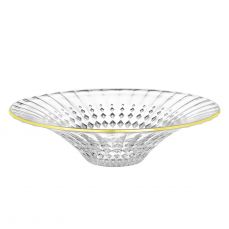 Ваза для фруктов 36 см 'Lady Diamond Eclat' голд Bohemia Design