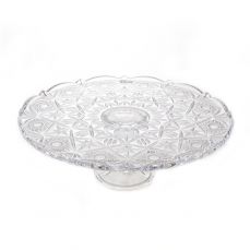 Тортница на ножке 31cм 'Миранда' Crystalite Bohemia