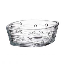 Ваза для фруктов 30.5 cм 'Лабиринт' Crystalite Bohemia