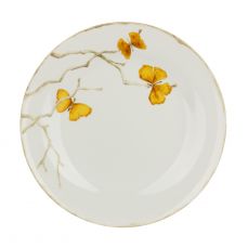 Тарелка Michael Aram 'Butterfly Ginkgo Gold' 28 см, фарфор