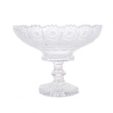 Ваза для конфет на ножке 13 cм'Хрусталь 60556' Crystalite Bohemia