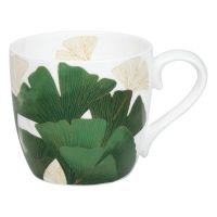 Кружка 425 мл 'Ginkgo' зелёная Koenitz
