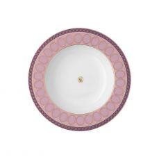 Тарелка глубокая 24 см 'Rose' розовая Rosenthal Swarovski x Rosenthal