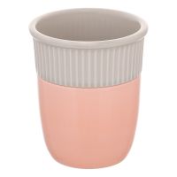 Набор стаканов 200мл.6шт.'Double wall' розовый