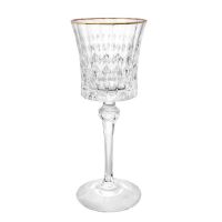 Бокал 270 мл 'Lady Diamond Eclat' голд Bohemia Design
