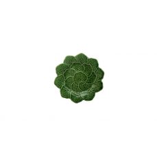 Блюдо Bordallo Pinheiro 'Geranium' 22 см, зеленое Bordallo Pinheiro