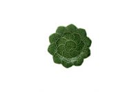 Блюдо Bordallo Pinheiro 'Geranium' 22 см, зеленое Bordallo Pinheiro