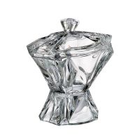 Доза на ножке 27.5 см 'Энигма' Crystalite Bohemia