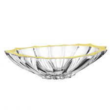 Ладья 36.5 см 'Плантика Голд' Aurum Crystal