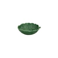 Блюдо Bordallo Pinheiro 'Geranium', 20 см, 750 мл, зеленое