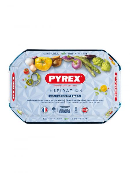 Блюдо для запекания и выпечки INSPIRATION 27x18см прямоугольное PYREX