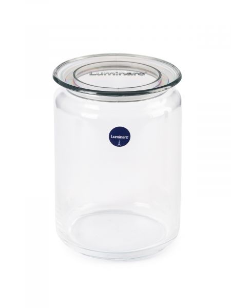 Банка PLANO 1л в перфорированной коробке, микс цвета крышки LUMINARC