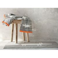 Коврик Blanc des Vosges MR FOX PERLE для ванной 50/90 хлопок махра 900 гр