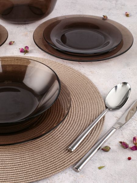 Набор столовый АМБЬЯНТЕ ЭКЛИПС 19пр (салатник 24см) LUMINARC