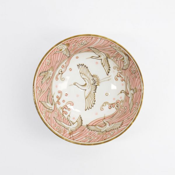 Чаша Crane Pink 15.2x6.7 см, 500 мл, фарфор TOKYO DESIGN
