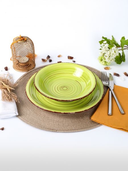 Тарелка обеденная LEMONGRASS 26см DOMENIK