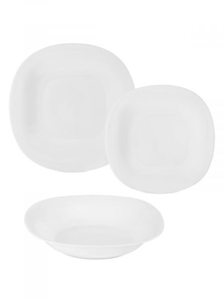 Набор столовый CARINE белый 18пр LUMINARC