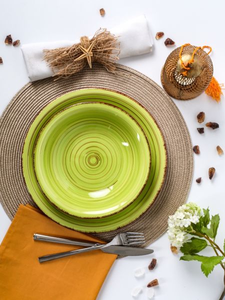 Тарелка обеденная LEMONGRASS 26см DOMENIK