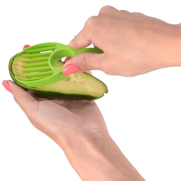 Резак для мягких овощей и фруктов ТРОПИК СЛАЙС 22x6см МУЛЬТИДОМ