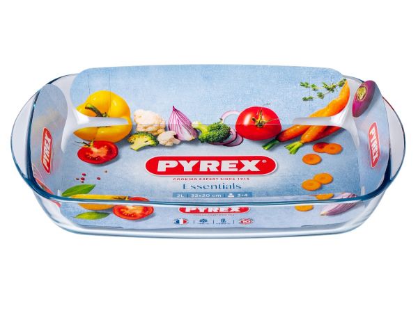 Блюдо для запекания и выпечки CLASSIC 33x20x5см 2л прямоугольное PYREX