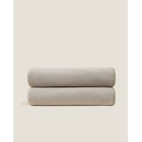 Плед Frati SOFT BAMBOO NOCCIOLA, бежевый, 160х200, бамбук 40% полиэстер 60%, 800г