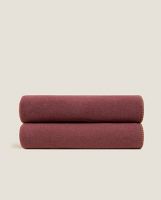 Плед Frati SOFT VISCOSE BORDEAUX, бордовый, 130x160, вискоза 30% полиэстер 70%, 510г