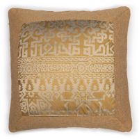 Подушка декоративная Art&Decor на молнии, 45х45, шелк, полиэстер, ручная шелкография