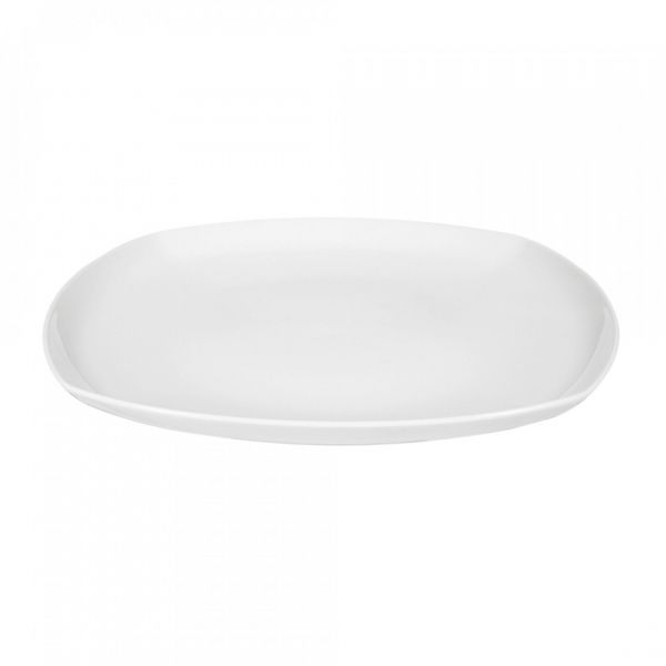 Тарелка обеденная квадратная 26х26 см, белый фарфор, Lido, 001.198963, SELTMANN