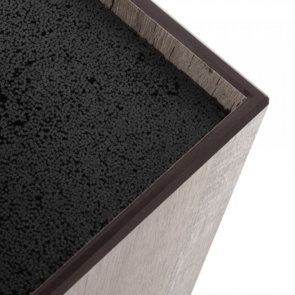 Подставка универсальная для кухонных ножей, 11x11x24 см, дуб светлый, композитный материал, Fashion, PDN110523LS6, ComposeEat