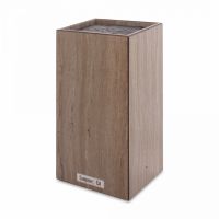 Подставка универсальная для кухонных ножей, 11х11х24 см, травертин капучино, композитный материал, Fashion, PDN110406KL6, ComposeEat