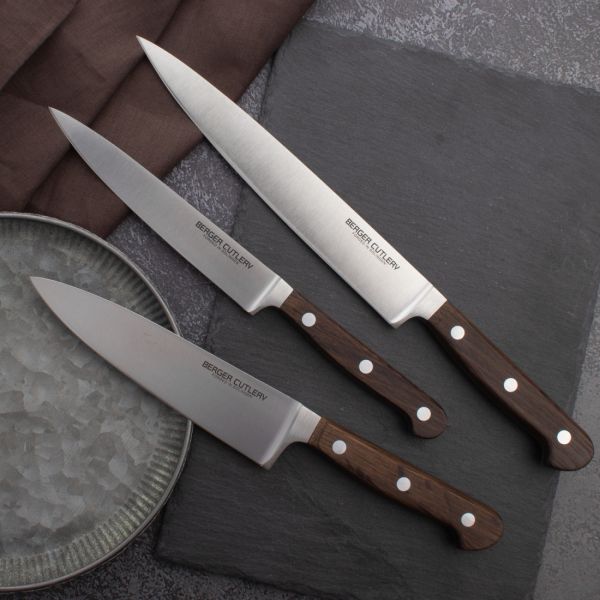 Нож поварской Шеф 16 см Classic Smoked Oak, BC210516, BERGER CUTLERY