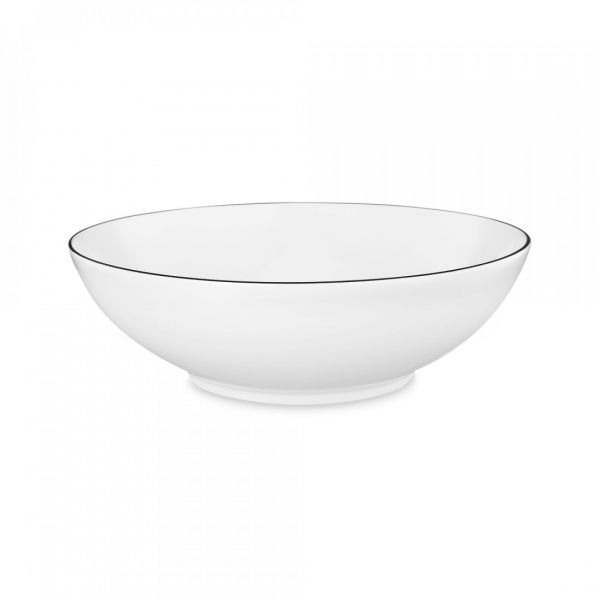 Сервиз обеденный на 6 персон, 20 предметов, фарфор, Lido Black Line, 10826DS20 round, SELTMANN