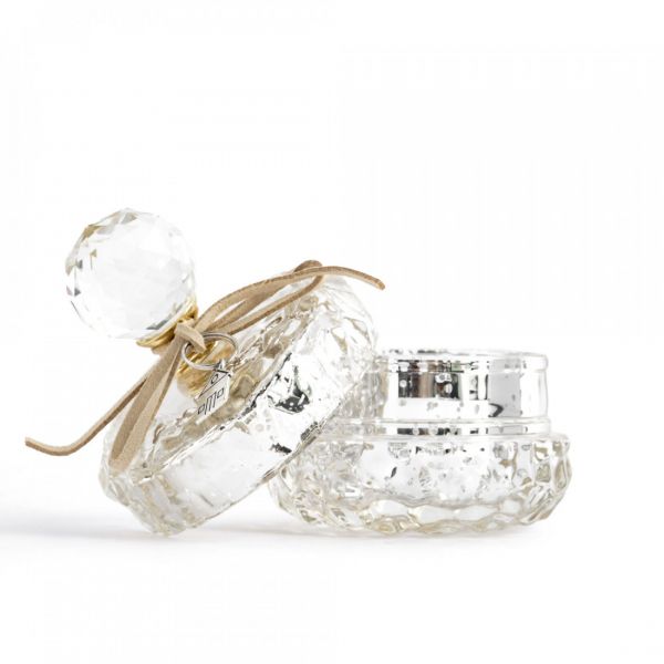 Шкатулка с подвеской 7х9 см, 50 мл, стекло Р, шампань, Townlet
