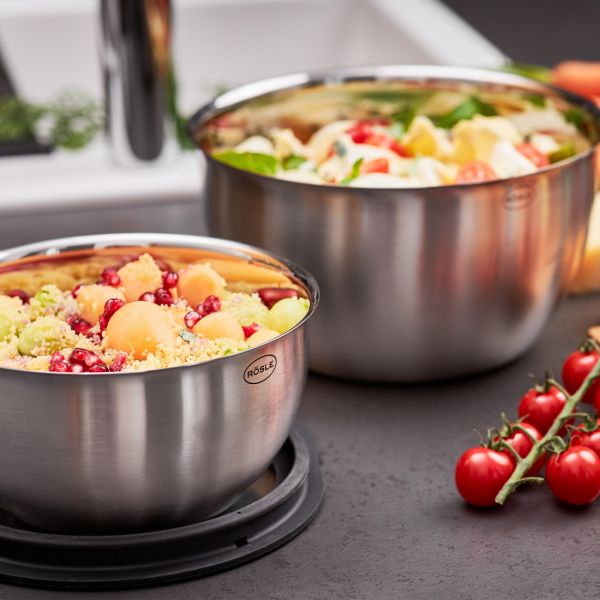 Миска кухонная 17 см, нержавеющая сталь, Basic Line, 130731, ROESLE