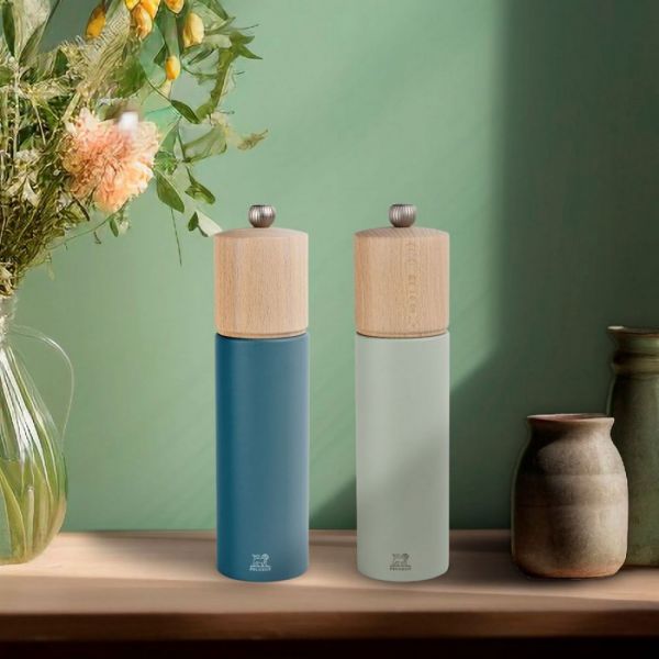 Мельница для перца, 21 см, дерево, синий, Boreal, 44282, PEUGEOT